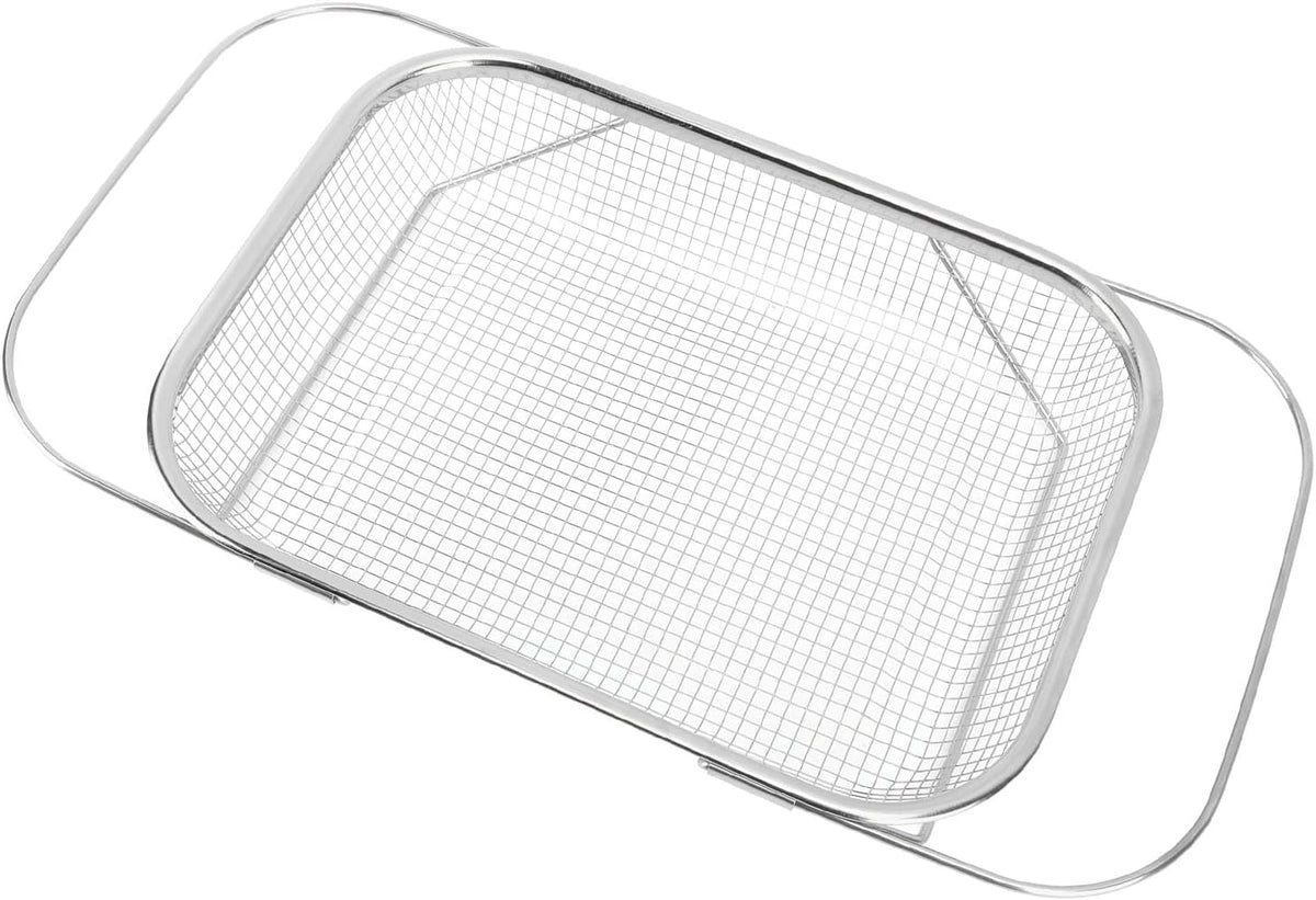 Stainless Steel Colander, Over The Sink Strainer Basket Kitchen S Er Gold Strainer Over The Sink Colander Basket for with Handles Fine Mesh Expandable Essentials (Silver)