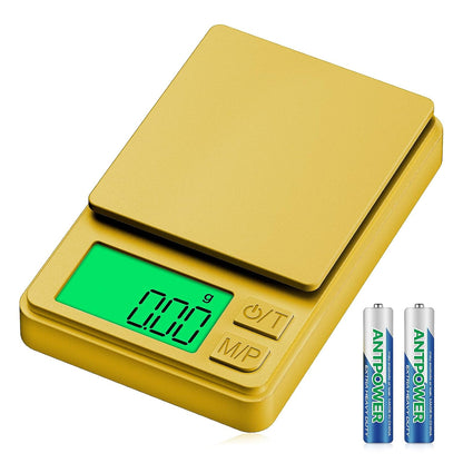 Digital Pocket Scale 1000g x 0.01g, Portable Precision Gram Scale