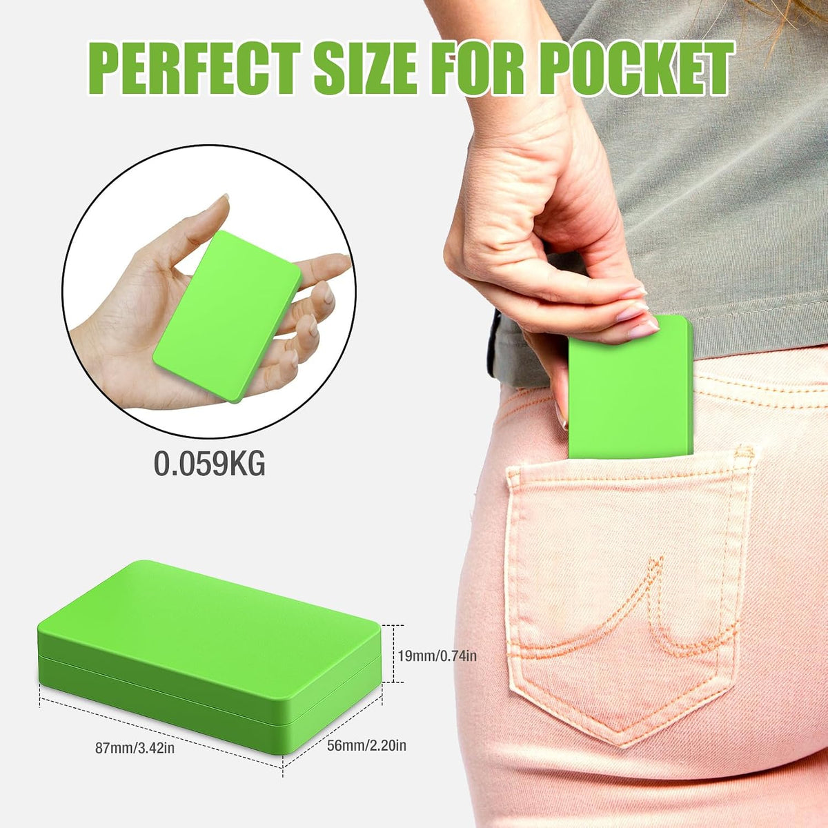 Digital Pocket Scale 1000g x 0.01g, Portable Precision Gram Scale