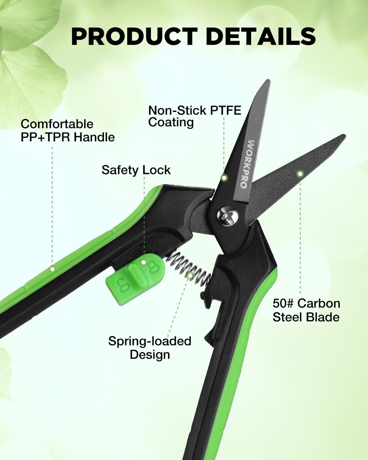6-Inch Garden Pruning Shears