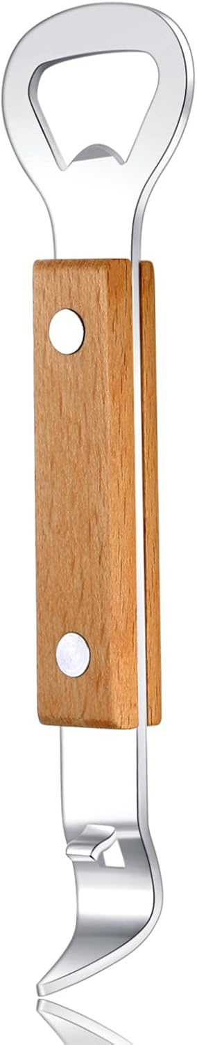 Can Punch Bottle Opener, Manual Stainless Steel Can Opener 1 Pack
