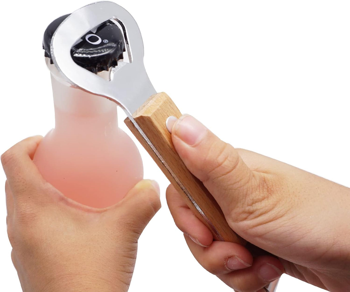 Can Punch Bottle Opener, Manual Stainless Steel Can Opener 1 Pack