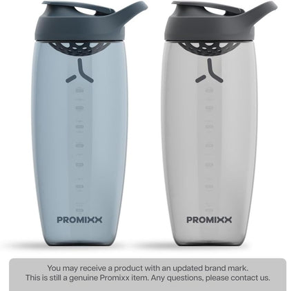 Pursuit Protein Shaker Bottle (32 oz) – Silent No-Ball Mixer, Leak-Proof Lid, BPA/BPS & Phthalate-Free ECOZEN – Easy-Clean Shaker Cup for Protein Shakes, Pre & Post-Workout Smoothies