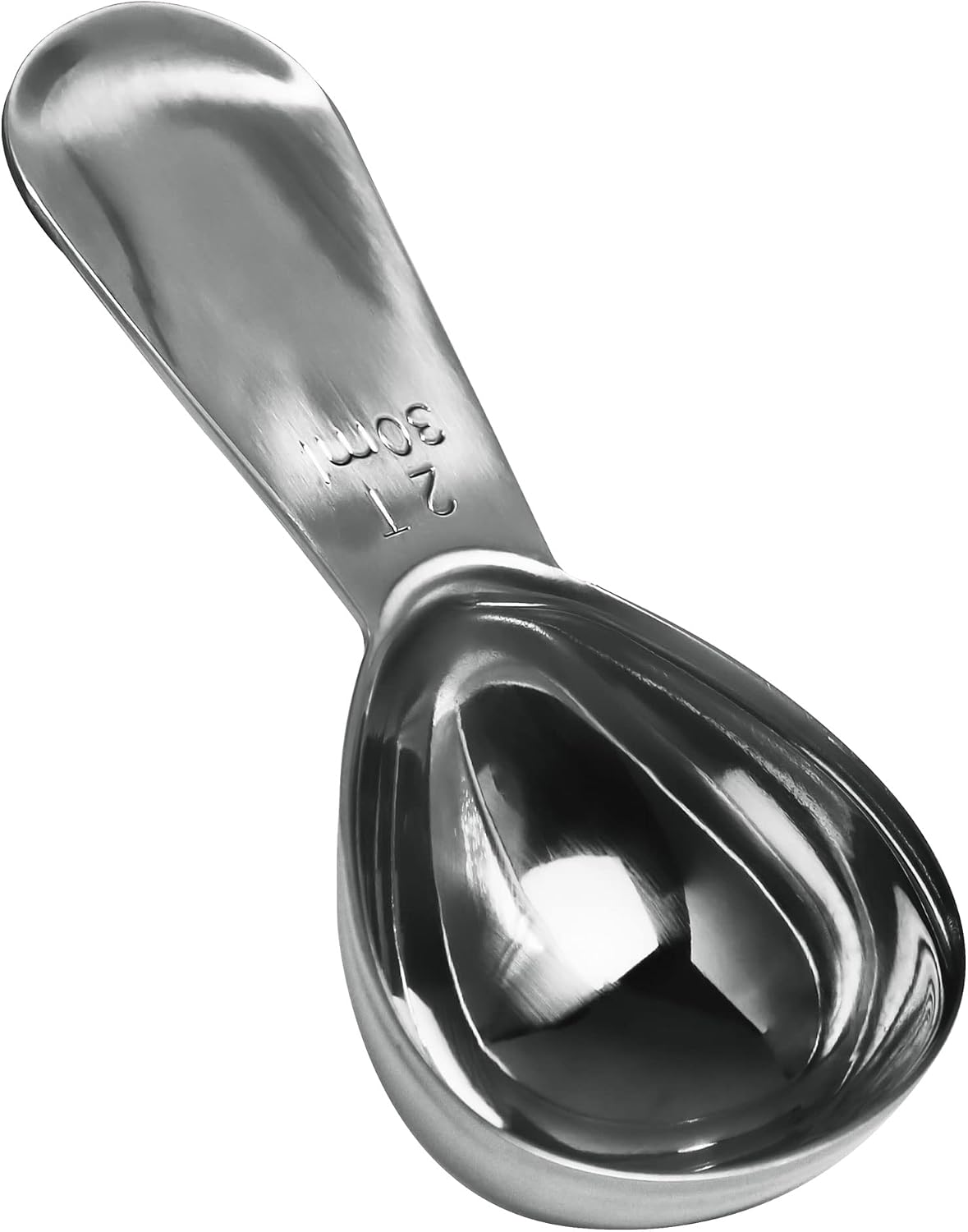 Stainless Steel Coffee Scoop, 2 Tablespoon Scoop Great for Ground Coffee and Tea