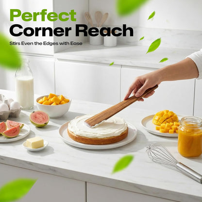 Basting Brush for Cooking, Silicone Oil Brush with Wooden Handle, Heat Resistant Pastry Brushes with 12 Color Silicone Brush Head