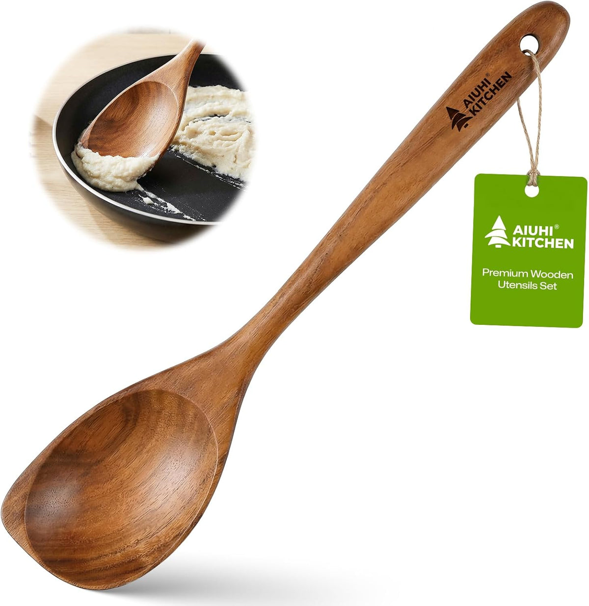 Basting Brush for Cooking, Silicone Oil Brush with Wooden Handle, Heat Resistant Pastry Brushes with 12 Color Silicone Brush Head