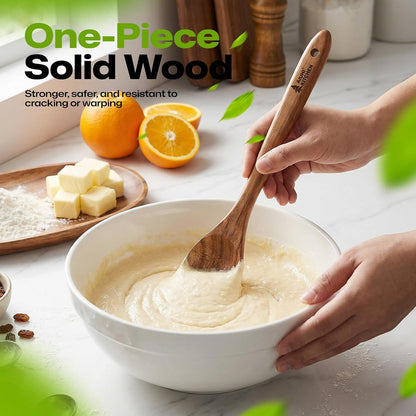 Basting Brush for Cooking, Silicone Oil Brush with Wooden Handle, Heat Resistant Pastry Brushes with 12 Color Silicone Brush Head