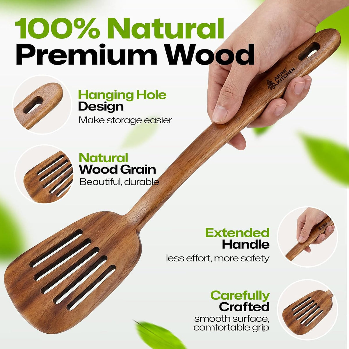 Basting Brush for Cooking, Silicone Oil Brush with Wooden Handle, Heat Resistant Pastry Brushes with 12 Color Silicone Brush Head