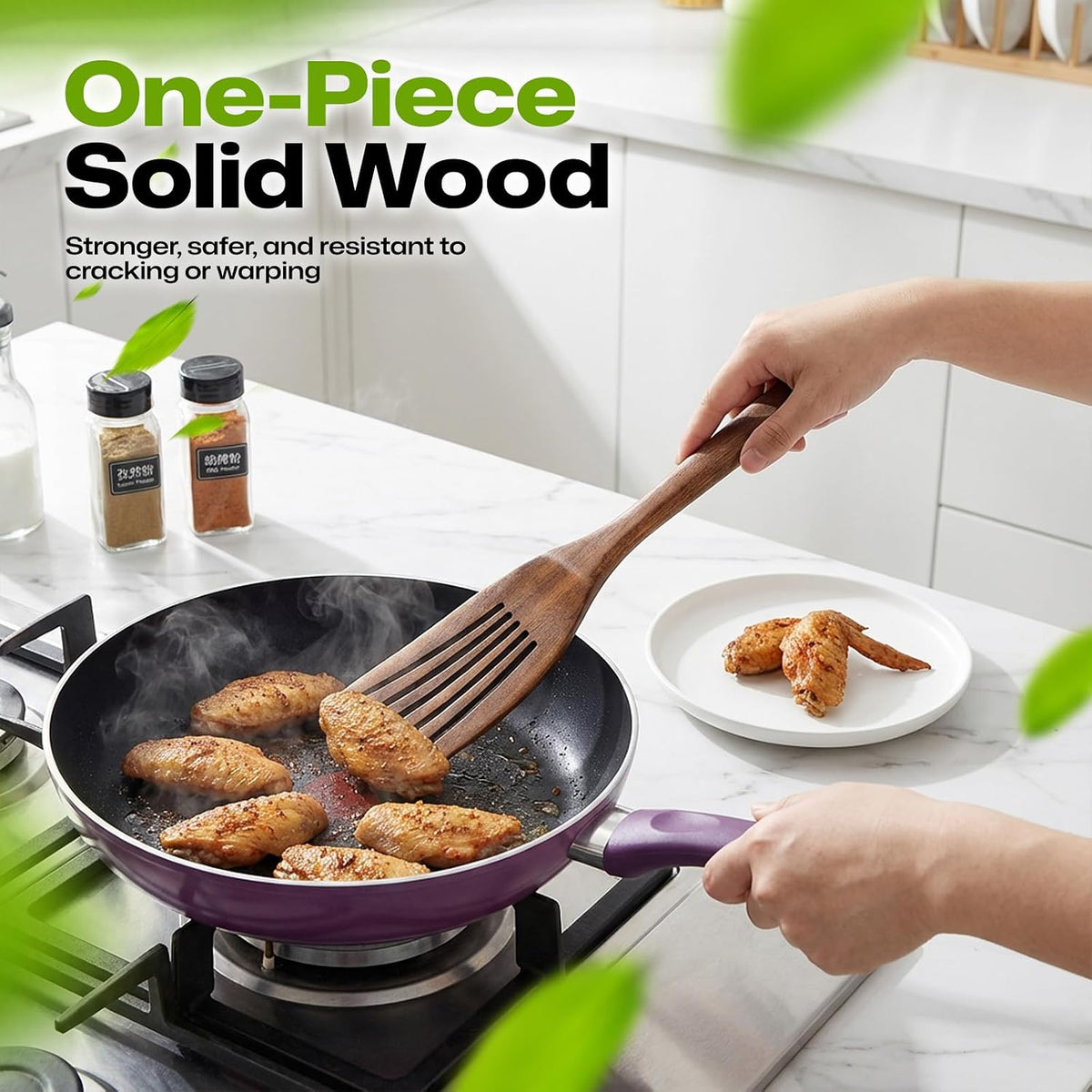 Basting Brush for Cooking, Silicone Oil Brush with Wooden Handle, Heat Resistant Pastry Brushes with 12 Color Silicone Brush Head