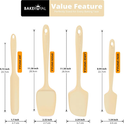 Silicone Spatulas Set - Aqua