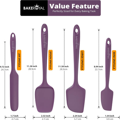 Silicone Spatulas Set - Aqua
