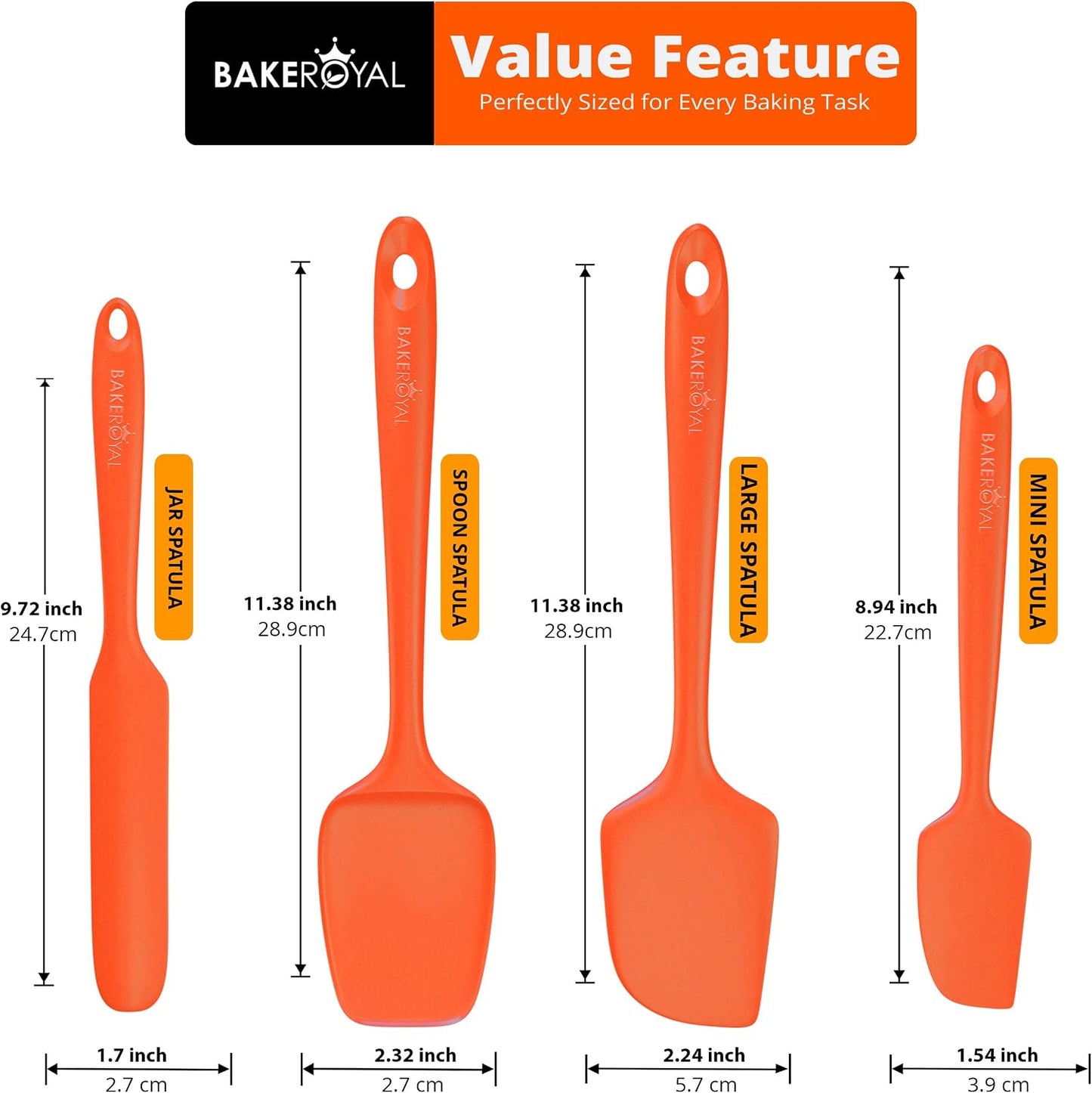 Silicone Spatulas Set - Aqua