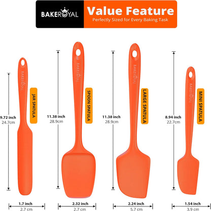 Silicone Spatulas Set - Aqua