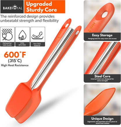 Silicone Spatulas Set - Aqua