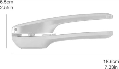 Susi 3 Garlic Press - Garlic and Ginger Mincer - Built-In Cleaner - Garlic Crusher, Mincer and Peeler - Dishwasher Safe - Cast Aluminum