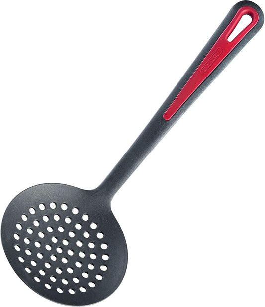 Germany Non-Stick Thermoplastic Skimmer, 12.7-inch (Red/Black)