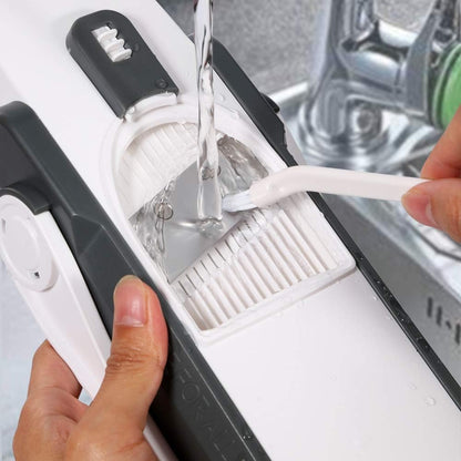 Safe Mandoline Slicer, Vegetable Slicer Potato Slicer, Gray