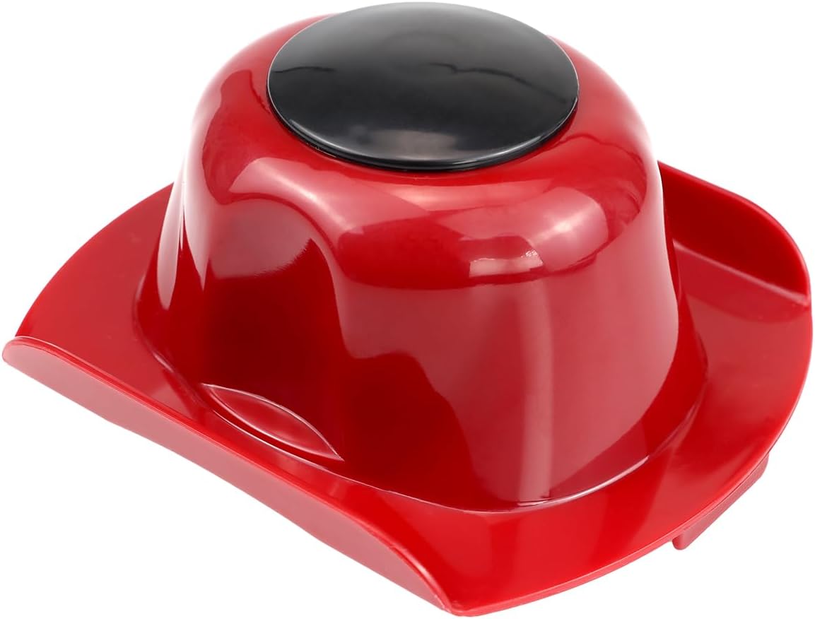 DOERDO Food Safety Holder for Mandolin Slicer Food Slicer Cutter Finger Guard Vegetable Cutting Finger Protector, Red, 4.8 * 3.5 Inch