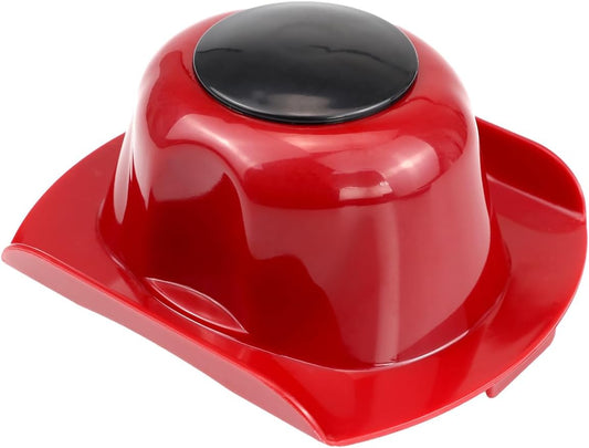 DOERDO Food Safety Holder for Mandolin Slicer Food Slicer Cutter Finger Guard Vegetable Cutting Finger Protector, Red, 4.8 * 3.5 Inch