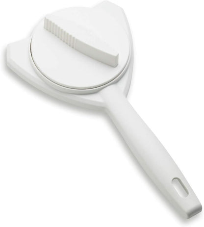 Strain-Free Gripper Opener for Jars and Bottles, 10 x 5 x 2.25 inches, White