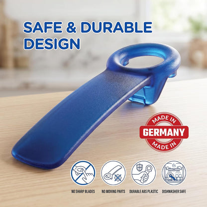 Original Easy Jar Key Opener, Frosted Green, Vacuum-Seal Release Tool For Stubborn Lids, Arthritis And Carpal Tunnel Aid