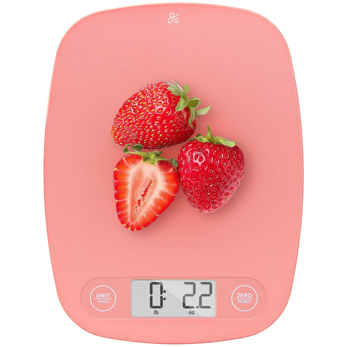 Food Scale, Slim & Compact Build, 1g Precision (Ash Gray)