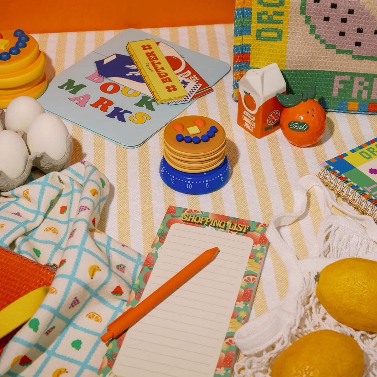 Novelty Kitchen Timer, Pancake Smile