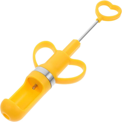 Yellow Handheld Cherry Pitter Xmas Portable PP Pit Remover Tool