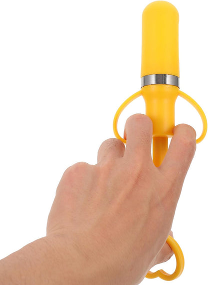 Yellow Handheld Cherry Pitter Xmas Portable PP Pit Remover Tool