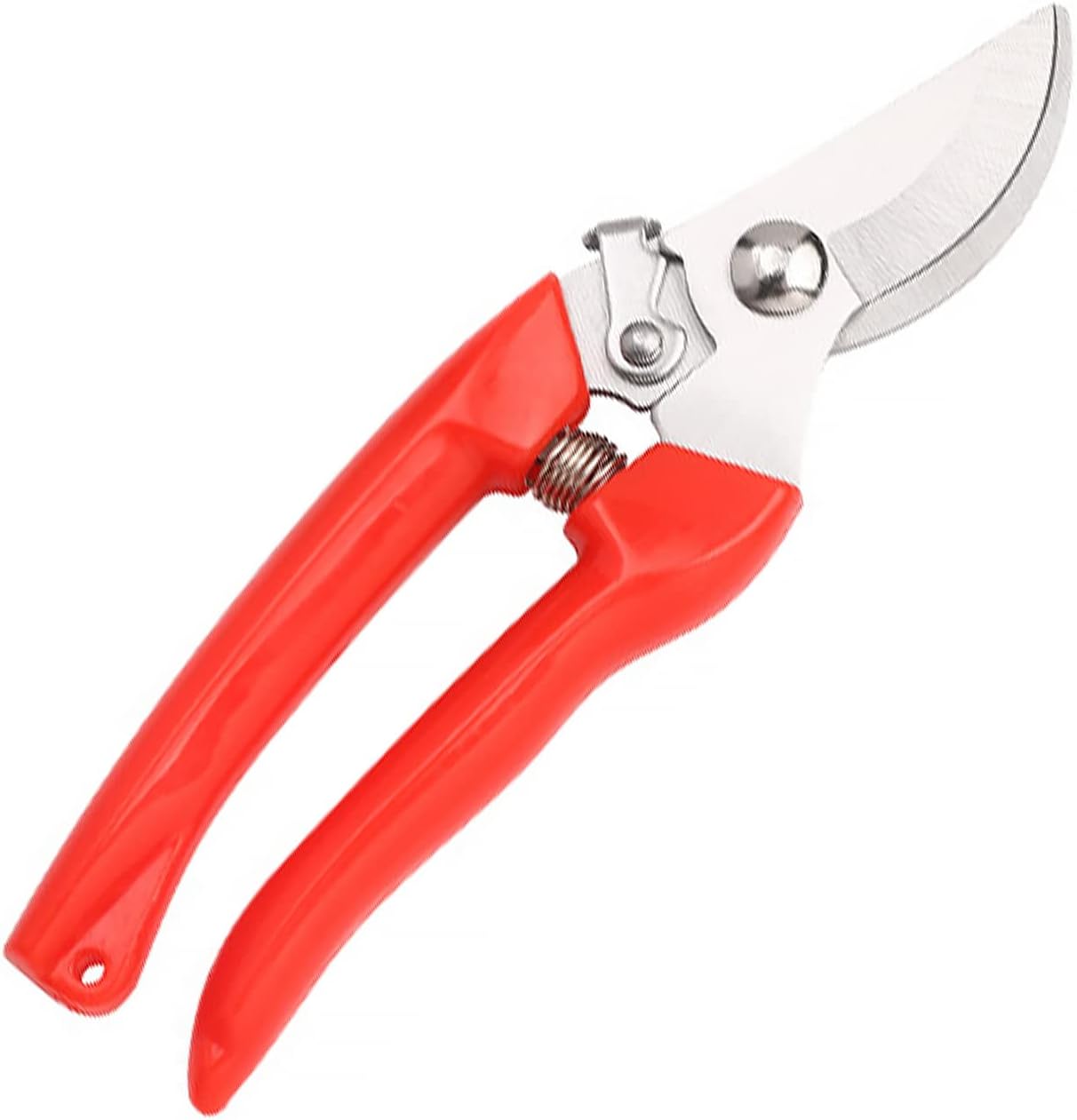 Curve Gardening Scissor with Sharp Stainless Steel Blade Garden Shears for Cutting Flowers Trimming Plants of Yard Florist Flower Rose Herb Hedge Bonsai and Fruits Picking (Black Handle)