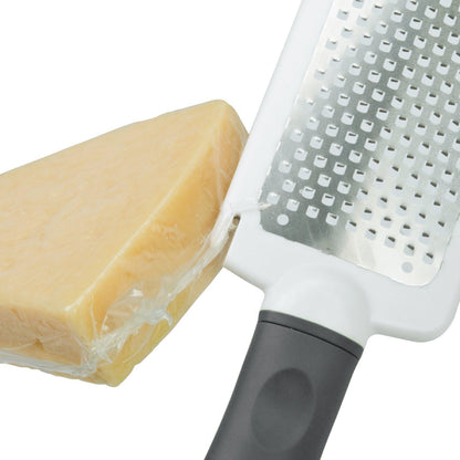 PrepSolutions 2-Way Grate & Measure Fine and Medium Grater, 2-Cup Capacity | Multi-Function Grater for Shredding, Slicing, And Measuring with Built-In Measurement Container, Dishwasher Safe