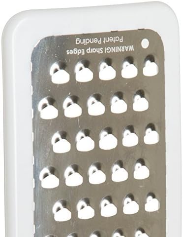 PrepSolutions 2-Way Grate & Measure Fine and Medium Grater, 2-Cup Capacity | Multi-Function Grater for Shredding, Slicing, And Measuring with Built-In Measurement Container, Dishwasher Safe