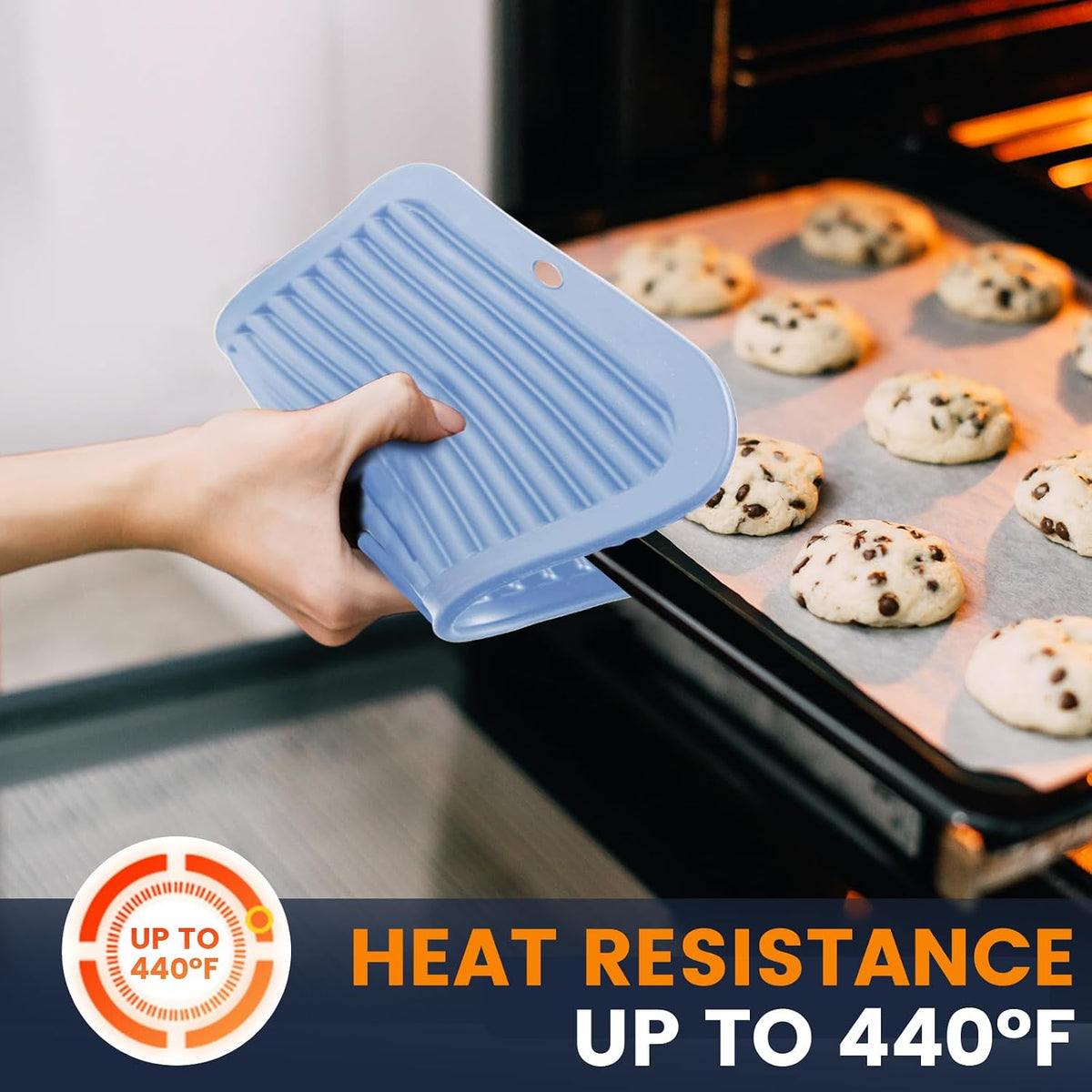 Silicone Trivet Mats 4 Heat Resistant Pot Holders Multipurpose Non-Slip Hot Pads for Kitchen Potholders, Drying mat, Jar Opener, Spoon Holder, Coaster.(Dark Grey)