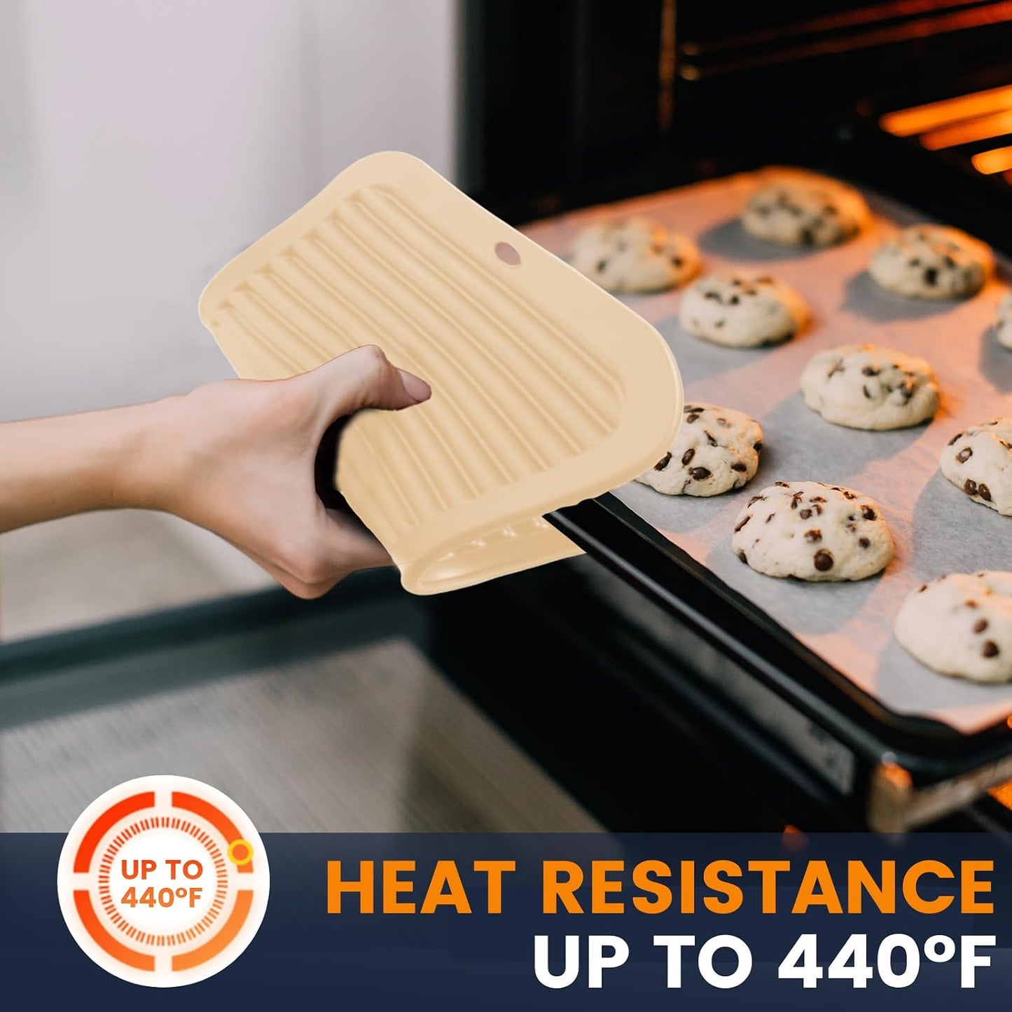 Silicone Trivet Mats 4 Heat Resistant Pot Holders Multipurpose Non-Slip Hot Pads for Kitchen Potholders, Drying mat, Jar Opener, Spoon Holder, Coaster.(Dark Grey)