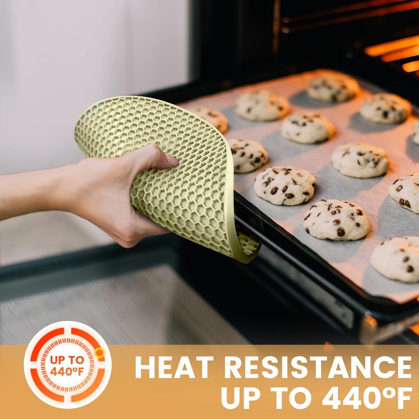 Silicone Trivet Mats 4 Heat Resistant Pot Holders Multipurpose Non-Slip Hot Pads for Kitchen Potholders, Drying mat, Jar Opener, Spoon Holder, Coaster.(Dark Grey)