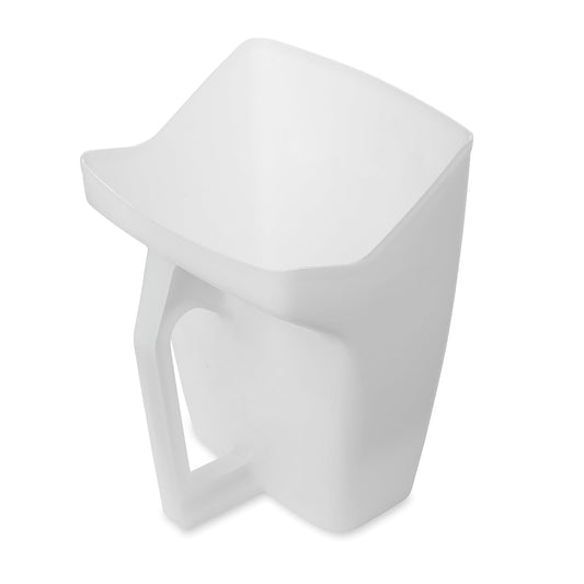 Food Service Utility Scoop, 64-Ounce, White, for Ice/Bar and Ingredient Use in Restaurant/Kitchen