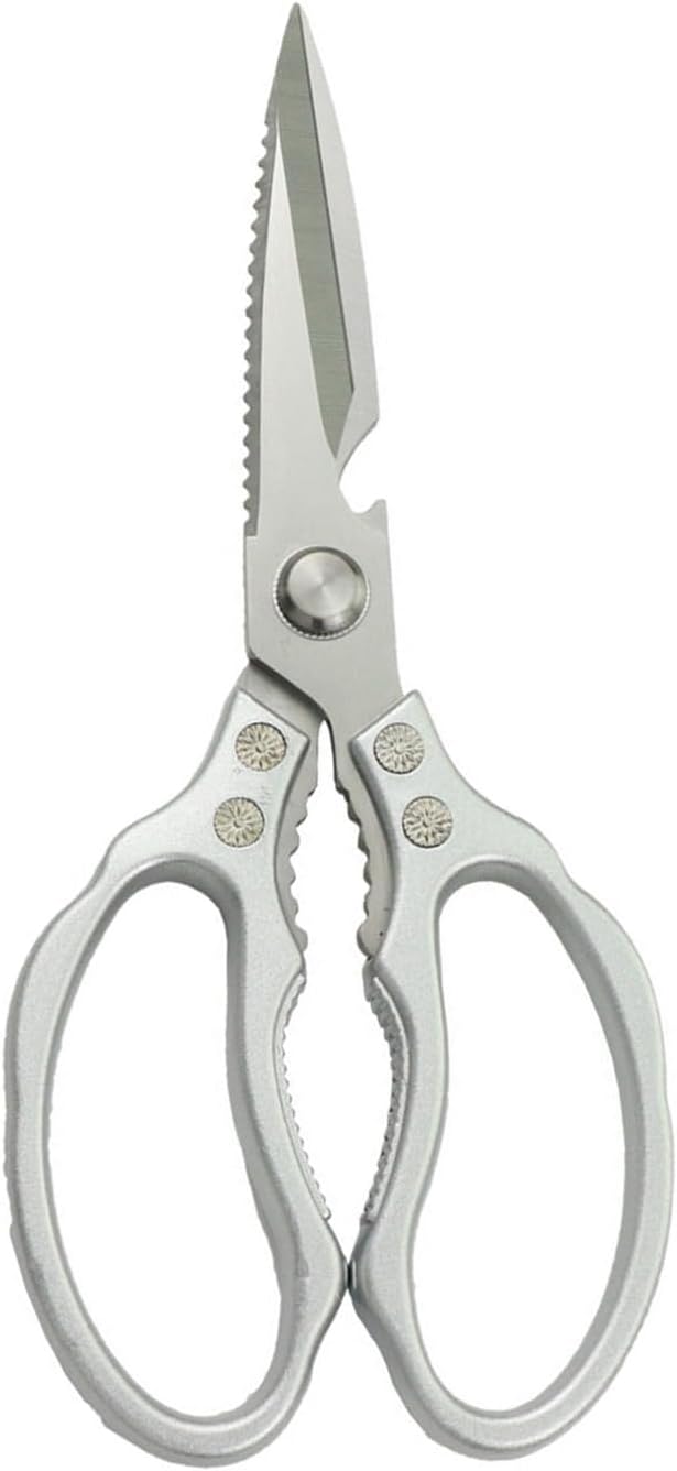 Kitchen Scissors Heavy Duty Stainless Steel Kitchen Shears Sharp Food Cooking Dishwasher Safe Scissors for Meat Chicken Poultry Fish Meat Herbs