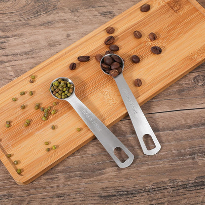 3 Pcs 1/2 Teaspoon (1/2 tsp, 2.5 ml, 2.5cc, 1/12 oz) Measuring Spoons, Stainless Steel Single Measuring Spoon Tablespoon Metal Measure Scoop for Coffee Grains Kitchen Cooking