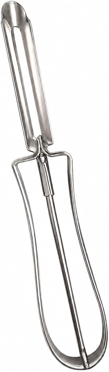 Potato Peeler Stainless Steel – Swivel Vegetable Peeler for Potatoes, Carrots, Fruits & Vegetables with Ergonomic Wide Grip, Dishwasher Safe