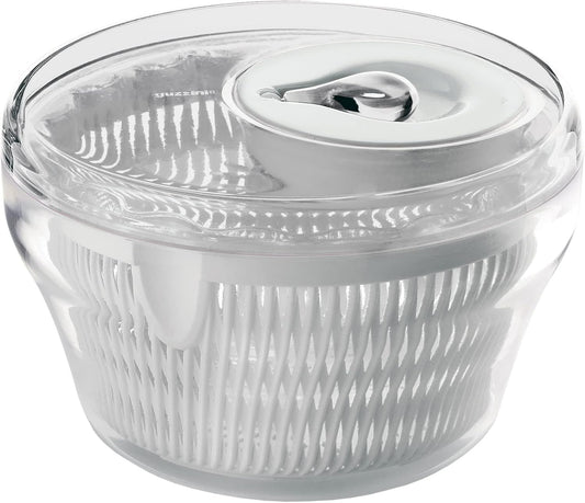 Latina Large Transparent Salad Spinner, 11-Inches