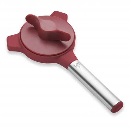 Strain-Free Gripper Opener for Jars and Bottles, 8.75 x 4.25 x 2 inches, Red and Silver