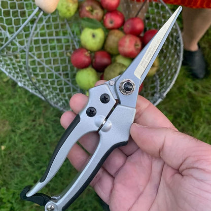 Pruning Shears - Garden Scissors Florist Snips - 2.5” Blades - Flower Scissors for Cutting Fresh Flowers, Trimming, or Harvesting Herbs or Fruit - Pruners for Gardening Tools