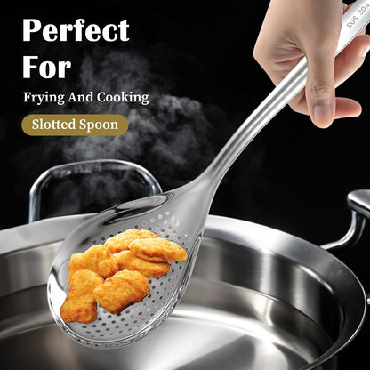 Skimmer Slotted Spoon Spider Strainer Ladle Spoon Colander