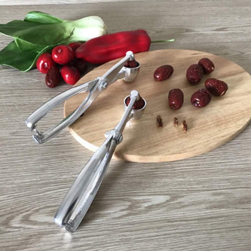 Pitter pitter 24 * 9 * 2 Cherry Pitter Stainless Steel Cherry Pits Remover Chopping Tool to Remove Cherries Stone