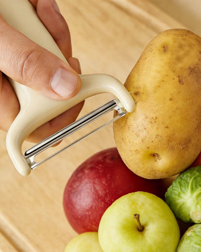 Potato Peeler, 420 Stainless Steel Blade, Non-Slip Handle, 2-Pack