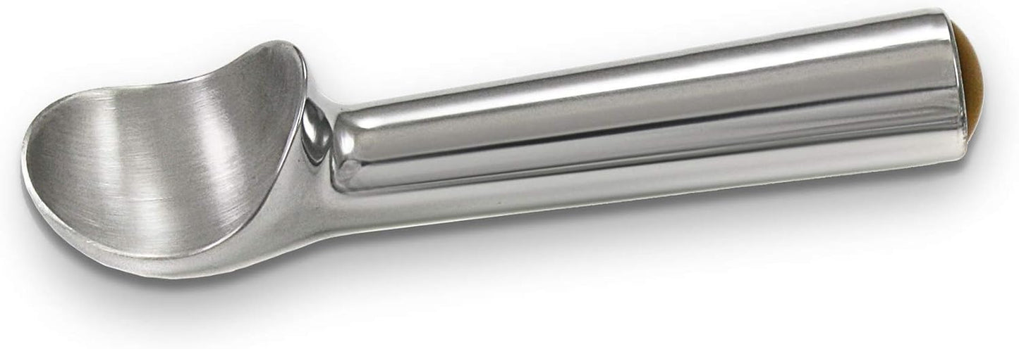 Size 20, in Silver 1020 Original Ice Cream Unique Liquid Filled Heat Conductive Handle Simple One Piece Aluminum Design Easy Release 40 Scoops per, 2-Ounce