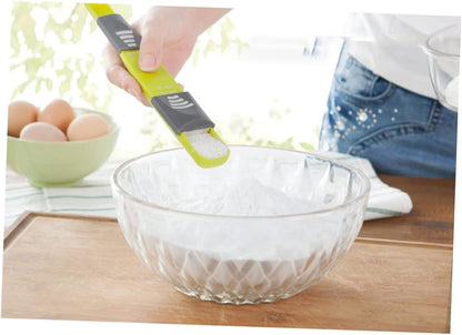Multifunctional Adjustable Measuring Spoon Tablespoon Measuring Spoons Plastic Dishwasher Safe Metric Measuring Spoon for Cooking Baking