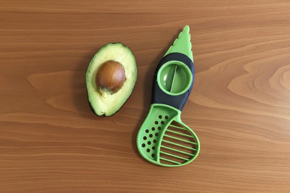 3-In-1 Avocado Slicer Peeler Tool, 7.5" x 3"