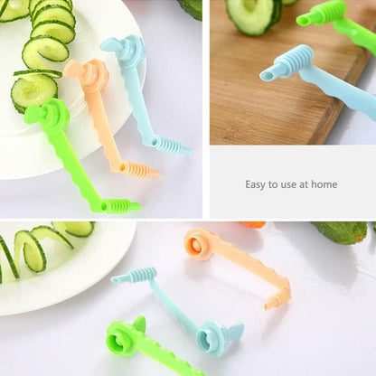 3 Pack Twisted Potato Slicer Portable Manual Spiral Potato Cutter Potato Spiral Cutter Spiralizer for Twisted Potato Fries Tornado Potato Snacks Sidewinder Fries Twirl Potatoes Curly Chips