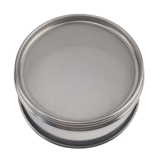 120 Mesh Lab Sieves, Test Sieve #120 Mesh, 4'' Diameter, 304 Stainless Steel Wire Cloth (0.125mm)